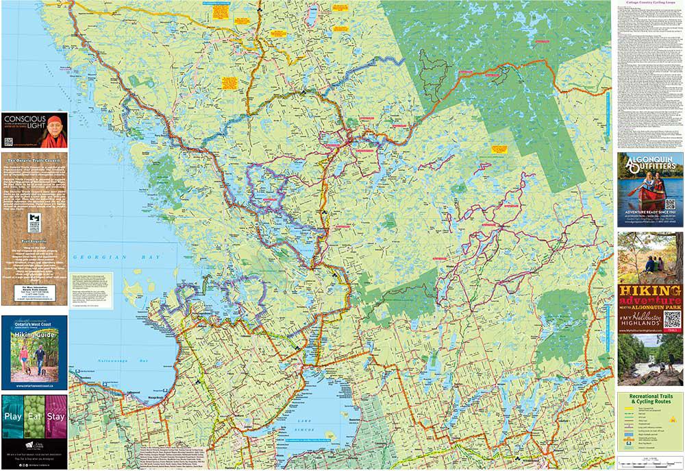 Cottage Country (South) Map