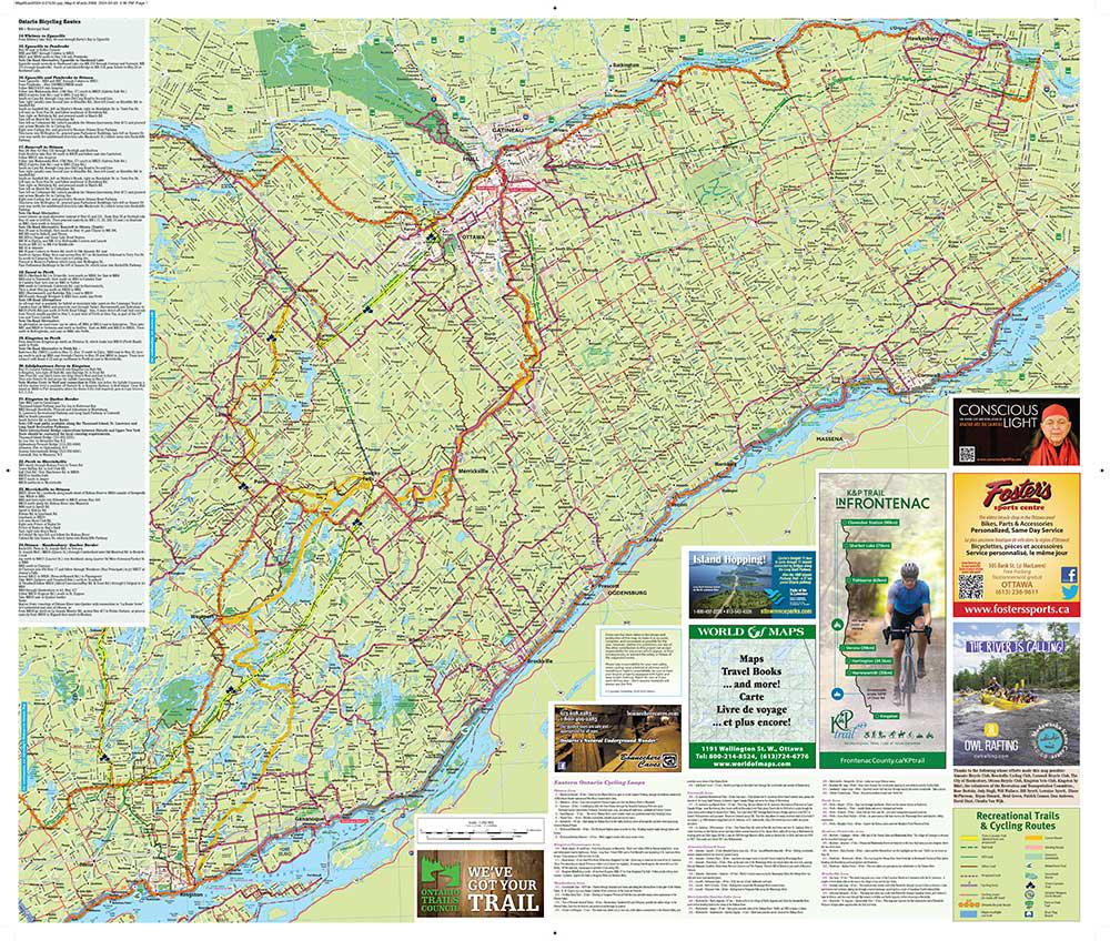 Eastern Ontario (East) Map